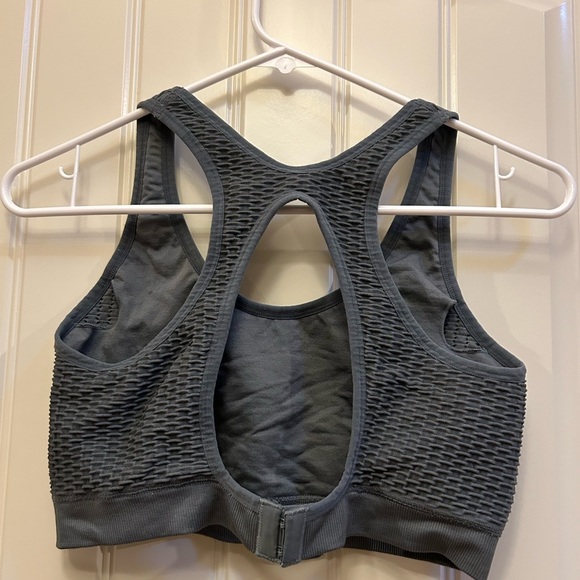 Mono B grey sports bra, size M - Picture 2 of 8